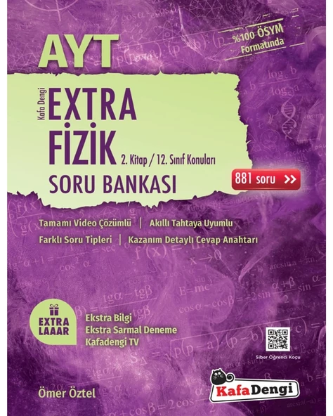 AYT Extra Fizik Soru Bankası / 2. Kitap ürün görseli 1
