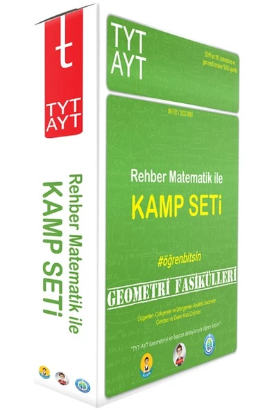 TYT-AYT Geometri Fasikülleri Seti - Kamp Seti - 5 Fasikül - Tonguç Yayınları ürün görseli 1