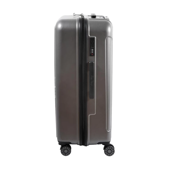 Biggdesign Ocean Gri Büyük Boy 28" Valiz - Resim 3