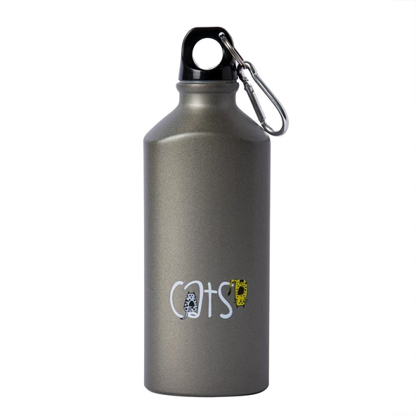 Biggdesign Cats 600 ML Alüminyum Matara ürün görseli 1