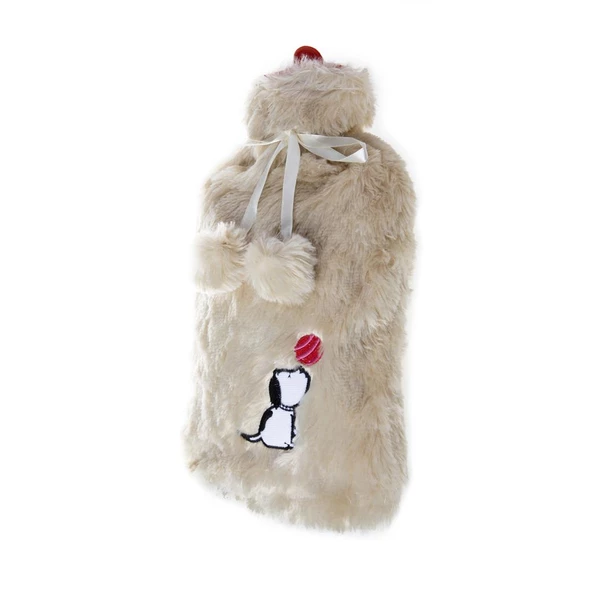 Biggdesign Dogs Bej Peluş Sıcak Su Torbası - Resim 10