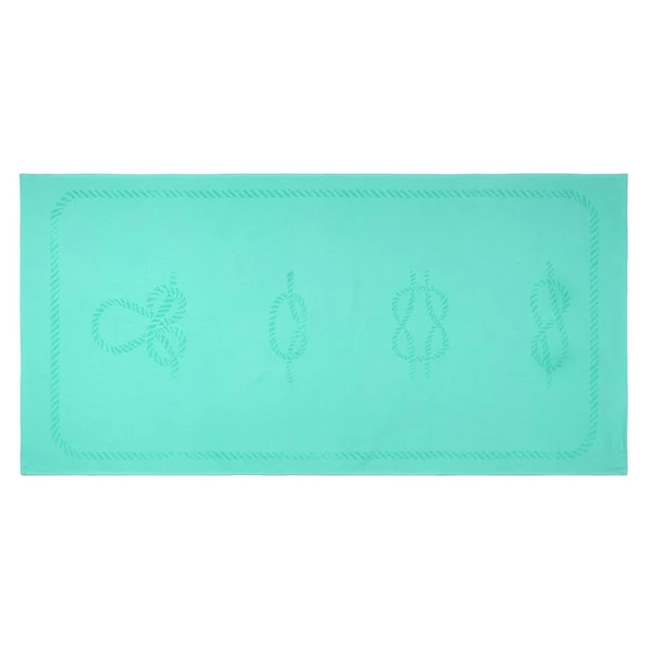 Anemoss Gemici Bağları Plaj Havlusu Mint Yeşili 140x70 cm ürün görseli 1