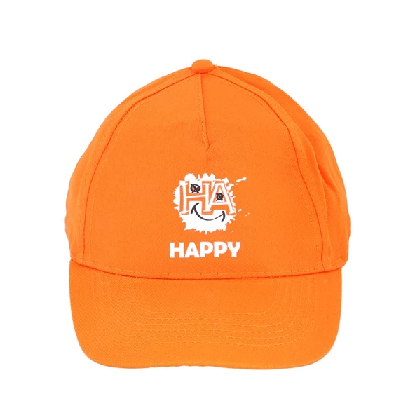 Biggdesign Moods up Happy Turuncu Şapka ürün görseli 1