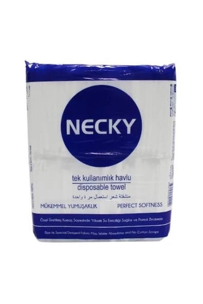 Necky Tek Kullanımlık Havlu 100'lü ürün görseli 1