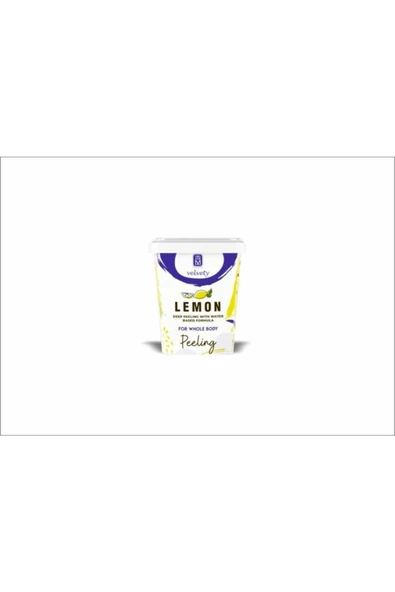 Velvety Limonlu Yağ Bazlı Vücut Peelingi 400ml ürün görseli 1