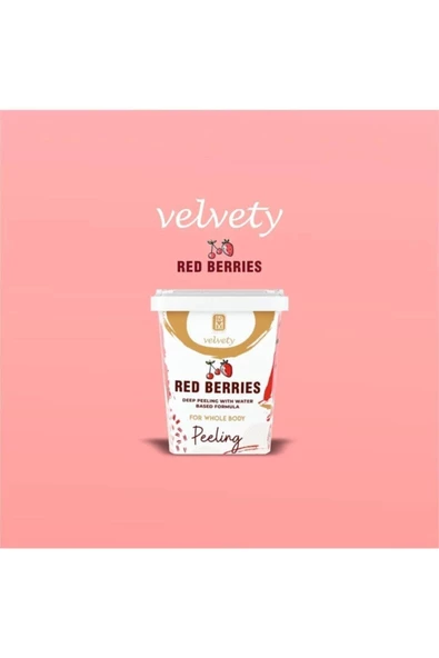 Idm Concept Velvety Red Berry Body Peelıng / Vücut Peelingi 400 ml ürün görseli 1