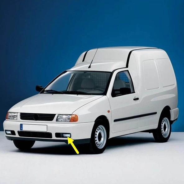 VW Caddy 1996-2003 Ön Tampon Sol Sis Farı Lambası 6K5941701A ürün görseli 1