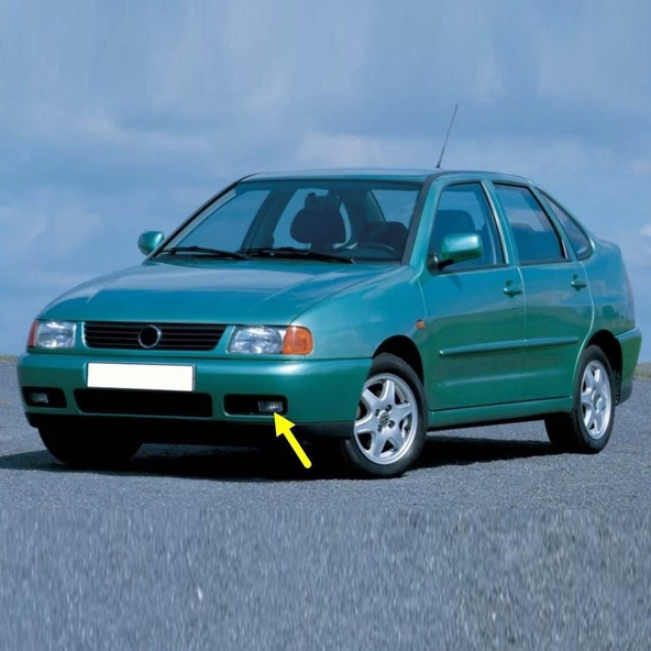 VW Polo Classic 1996-2002 Ön Tampon Sol Sis Farı Lambası 6K5941701A ürün görseli 1