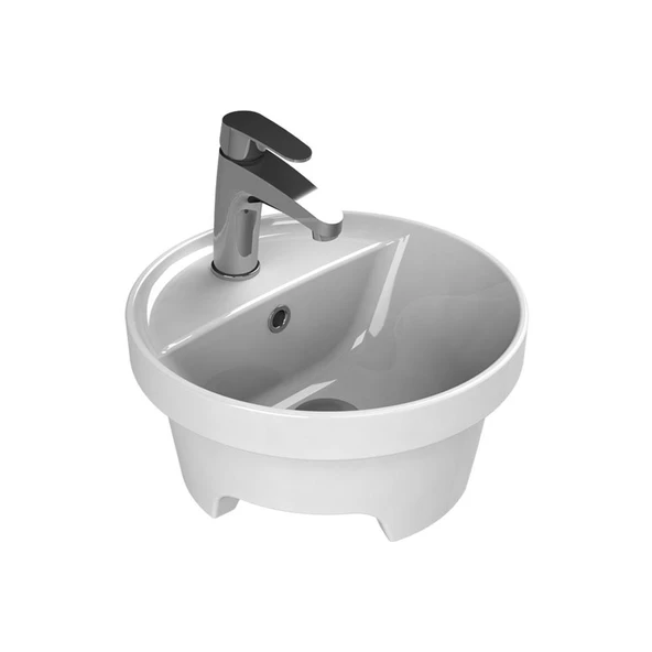 Turkuaz Cerastyle Suit Tezgah Üstü Lavabo 38 ürün görseli 1