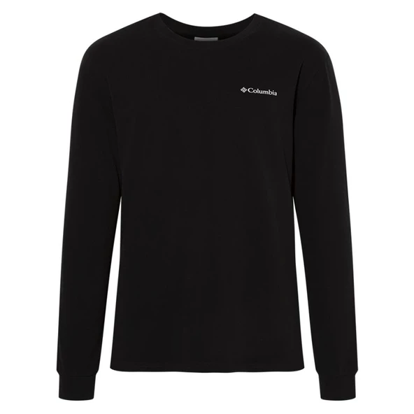 Columbia M CSC Basic Crew Erkek Siyah Sweatshirt CS0204-010 ürün görseli 1