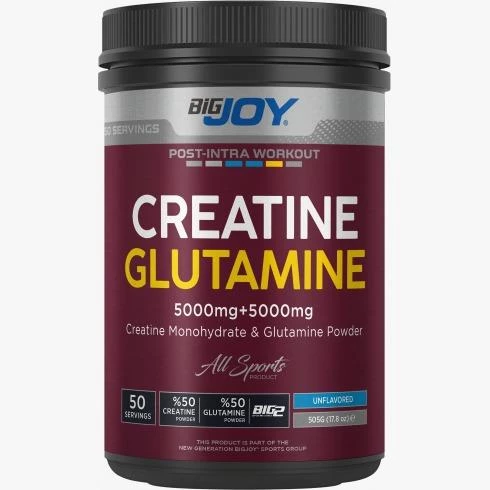 Bigjoy Sports Creatine+Glutamine 505 Gr ürün görseli 1