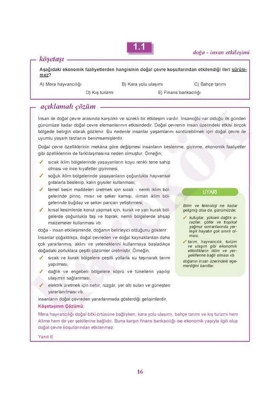 Karekök 9.sınıf Coğrafya Konu Anlatımı - Resim 2