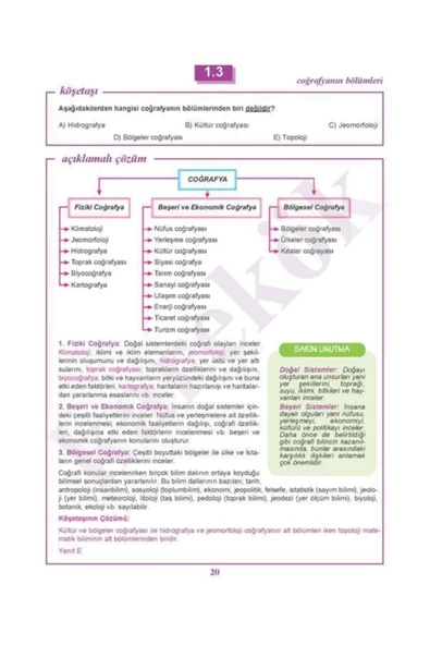 Karekök 9.sınıf Coğrafya Konu Anlatımı - Resim 7