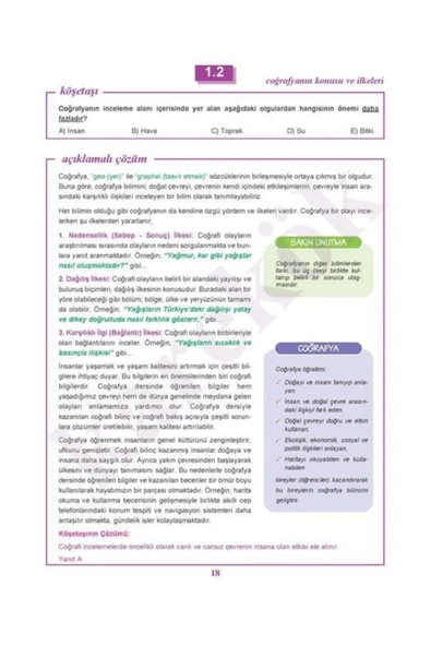 Karekök 9.sınıf Coğrafya Konu Anlatımı - Resim 4