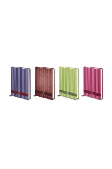 Faber-Castell - Çizgili Sert Kapak Çizgili Defter A5 120yp. (400602) ürün görseli 1
