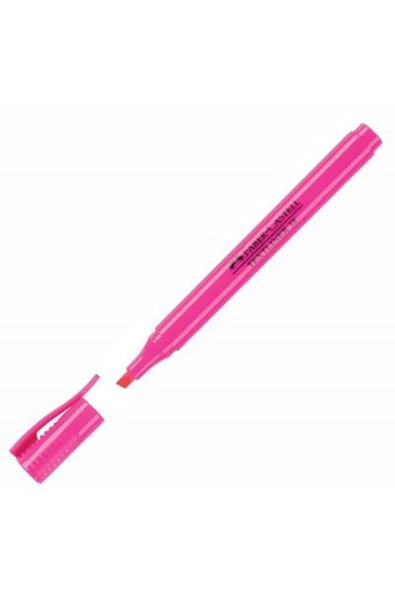 Faber-Castell Textliner 38 Highlighter Neon Pembe Fosforlu Kalem ürün görseli 1
