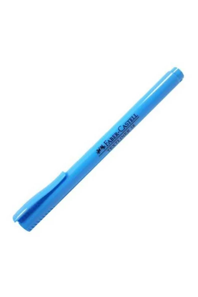 Faber-Castell Textliner 38 Highlighter Neon Mavi Fosforlu Kalem ürün görseli 1