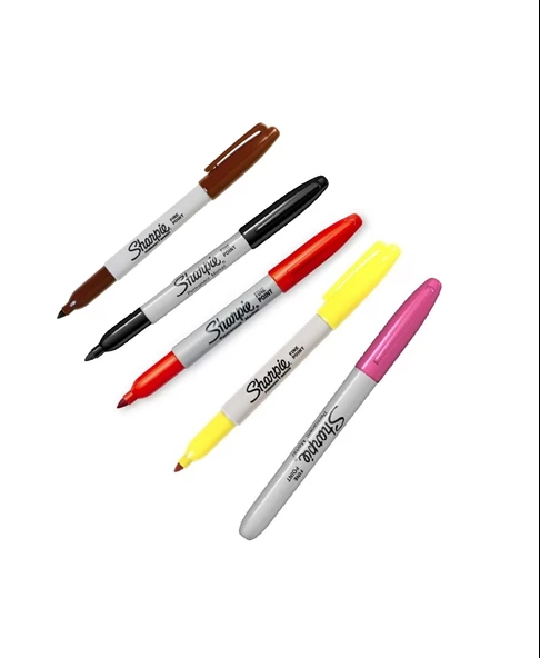 Sharpie Fine Permanent Markör 5 Renk ürün görseli 1