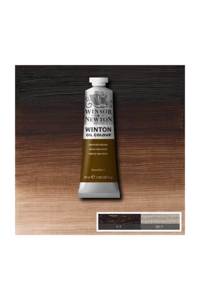 Winsor & Newton Winton Yağlı Boya 37 ml. 41 Vandyke Brown ürün görseli 1
