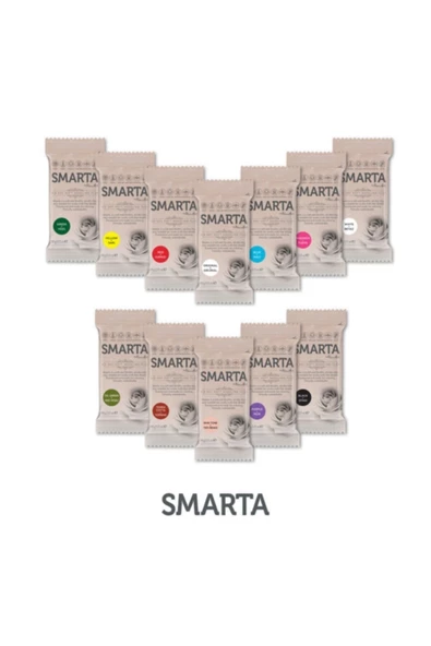 Smarta Modelleme Hamuru 100 gr Beyaz - Resim 2