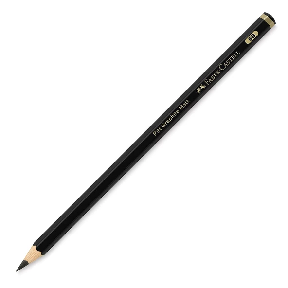Faber-Castell Pitt Graphite Matte Dereceli Kalem - 6B ürün görseli 1
