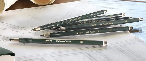 Faber-Castell TK Fine 9400 3.15mm 5B - Resim 3
