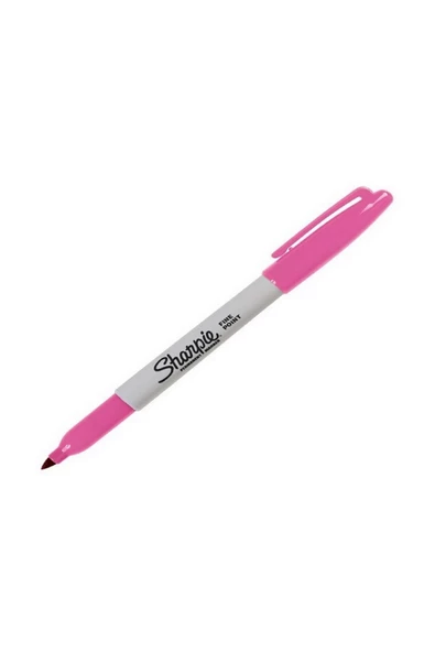 Sharpie Permanent Fine Yuvarlak Uç Şeker Pembe 3 Adet ürün görseli 1