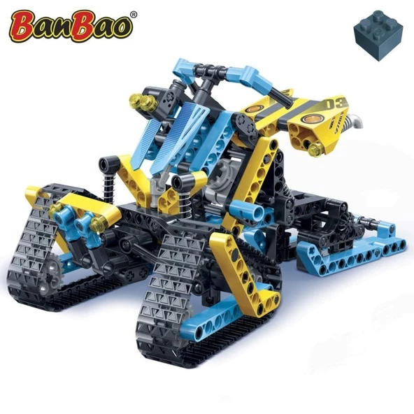 BanBao Hi-Tech Lego Kar Arabası 306 - Resim 2