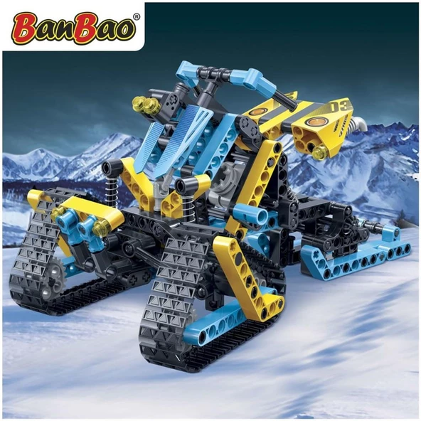 BanBao Hi-Tech Lego Kar Arabası 306 - Resim 3