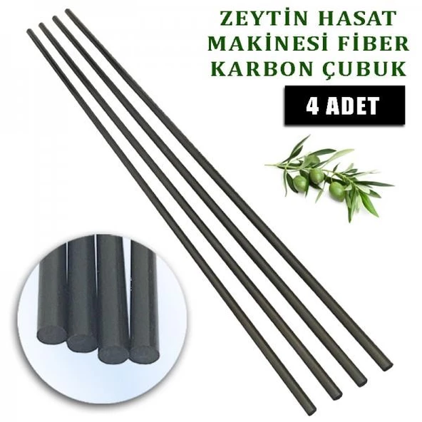 Olima Zeytin Silkme Çırpıcı Parmak Karbon 5MM 4 Adet ürün görseli 1