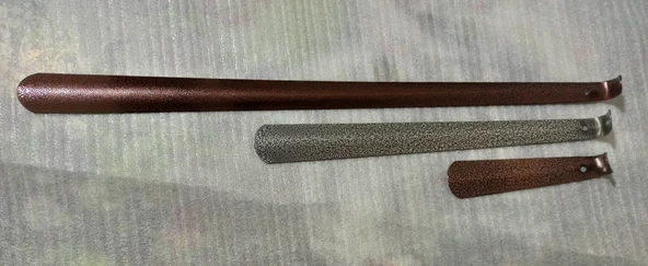 hagiki (3LÜ Set) 3 Boy Döküm Boyalı Metal Kerata Ayakkabı Çekeceği 40+50 Ve 60cm ürün görseli 1