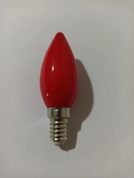 hagiki (2 Adet) LED 1 WATT KIRMIZI E 14 DUY GECE LAMBASI AMPULÜ 50/60 Hz. 220 volt (2 Adet) ürün görseli 1