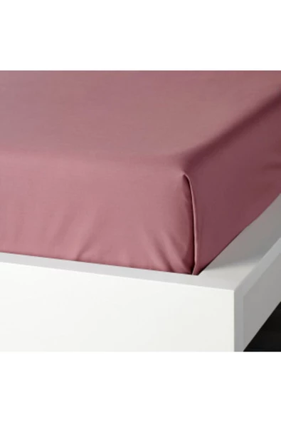ULLVIDE TEK KİŞİLİK ÇARŞAF 150X260 CM KOYU PEMBE ürün görseli 1