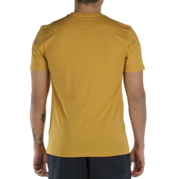 Columbia CSC M Basıc Bıg Logo Brushed SS Tee Erkek Tişört Sarı CS0287-880 - Resim 2