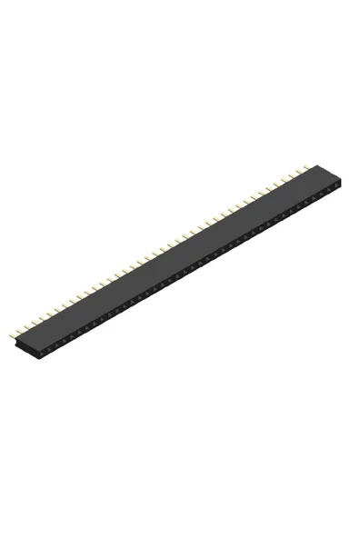 1x40 Pin Dişi Header 180 Derece ( 4 Adet ) ürün görseli 1