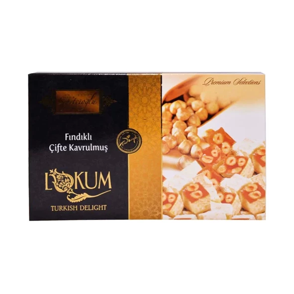 Fındıklı Çifte Kavrulmuş Lokum 300G ürün görseli 1