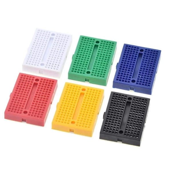SYB-170 Ufak Boy Breadboard 6 Renkli 170 Pin ürün görseli 1