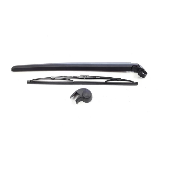 Audi Q7 2010-2015 Arka Cam Silecek Kolu Kapağı Silgisi Takım 4L0955407 ürün görseli 1