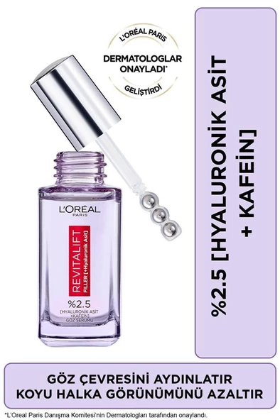 Loreal Revitalift Filler Göz Serumu Hyaluronik 20m ürün görseli 1