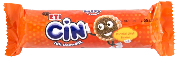 Eti Cin Tek Lokmalık Bisküvi 114 gr 18 adet - Resim 2