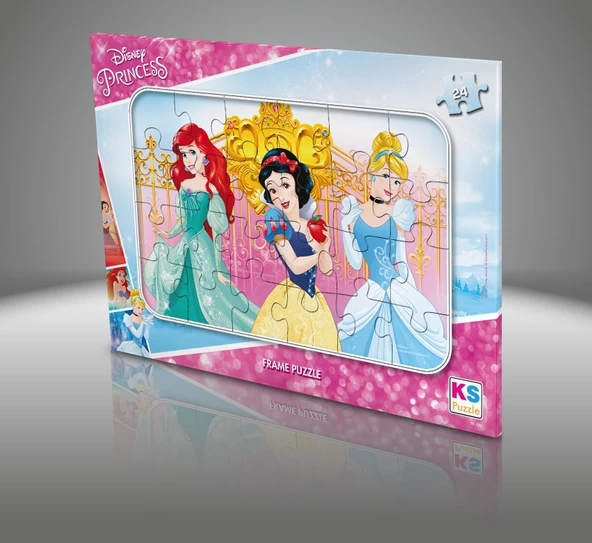 Disney Princess Frame Puzzle Yapboz 24 Parça - Resim 2