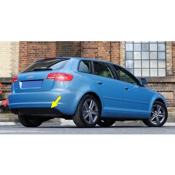 Audi A3 Sportback 2009-2012 Arka Tampon Çeki Demiri Kapağı 8P0807441A ürün görseli 1