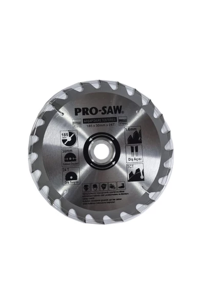 Pro-Saw 51216 Sunta Kesme Testeresi 185mm 24T3020 ürün görseli 1
