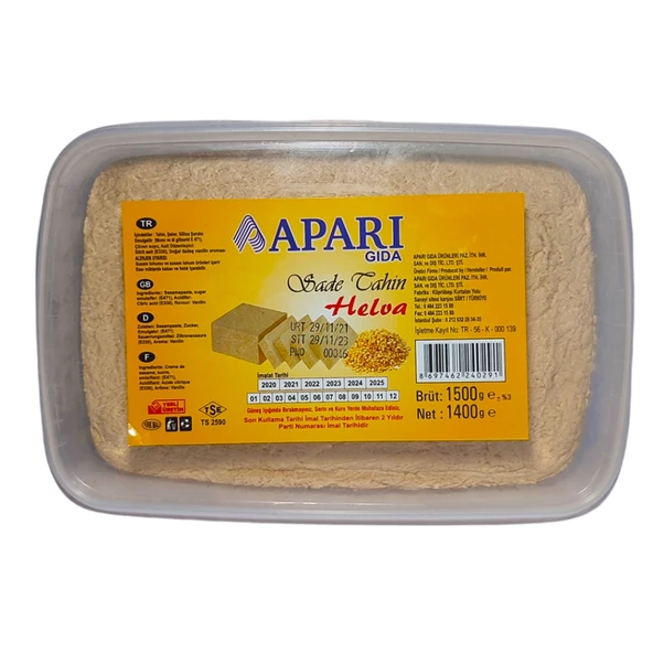 Siirt Helvası Kakaolu 1400 Gr Net ürün görseli 1
