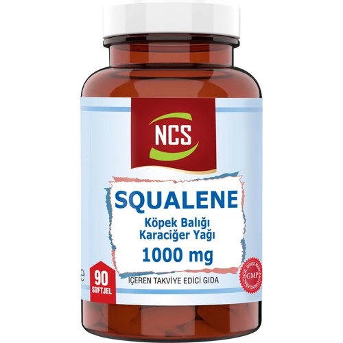 Ncs Squalene Köpek Balığı Karaciğer Yağı 1000 Mg 90 Tablet ürün görseli 1