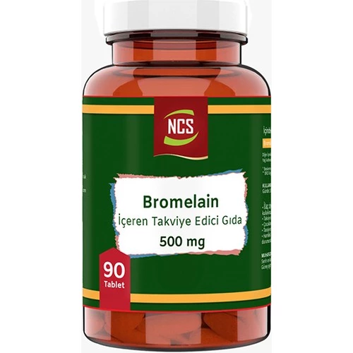 Ncs Bromelain ( Ananas ) 500 Mg 90 Tablet ürün görseli 1