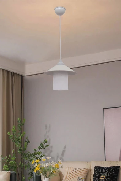 D-light Çin Beyaz Avize ürün görseli 1