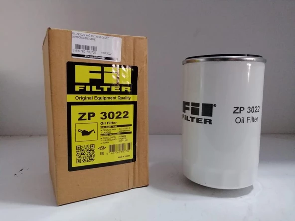 FİL ZP3022 YAĞ FİLTRESİ DEUTZ LAMBORGHINI SAME ürün görseli 1