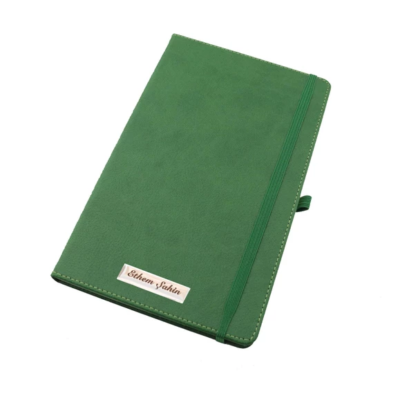 İsme Özel Defter Lastikli Termo Deri Yılbaşı Hediyesi - Resim 11