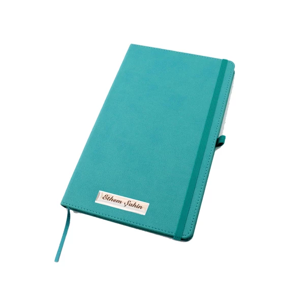 İsme Özel Defter Lastikli Termo Deri Yılbaşı Hediyesi - Resim 10